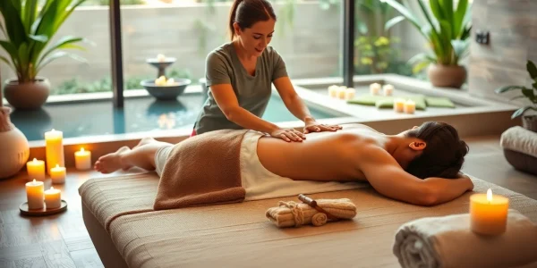 Experience the tranquility of 호치민 불건마 with professional massage therapy in a serene spa setting.